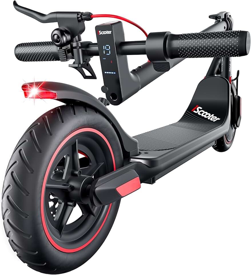 Trottinette électrique pour Adultes avec autorisation de circuler sur la Route avec contrôle par Application Intelligente - Portée maximale de 20 km - ABE - Roues pneumatiques de 8,5" - Vitesse