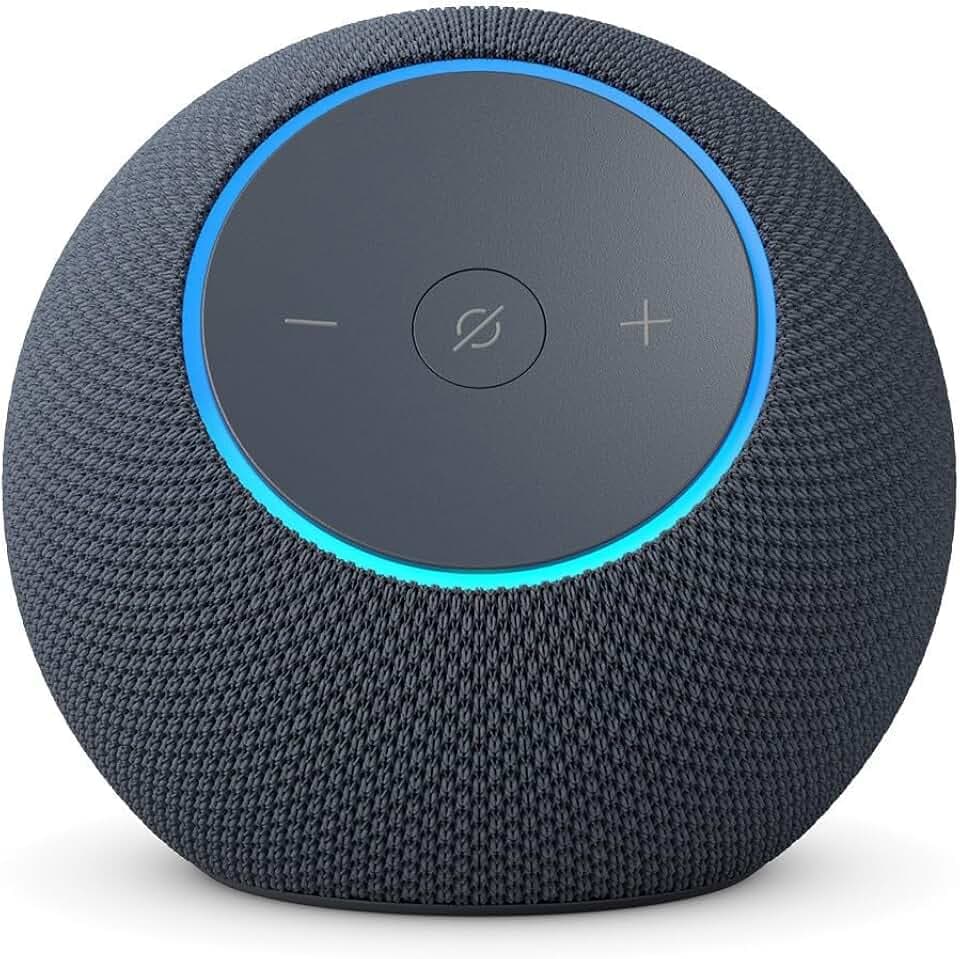 Amazon Echo Dot Max (nouvelle génération) : enceinte Alexa avec son qui emplit la pièce et hub connecté intégré, Graphite Recycled Content Certification for Electrical and Electronic Equipment
