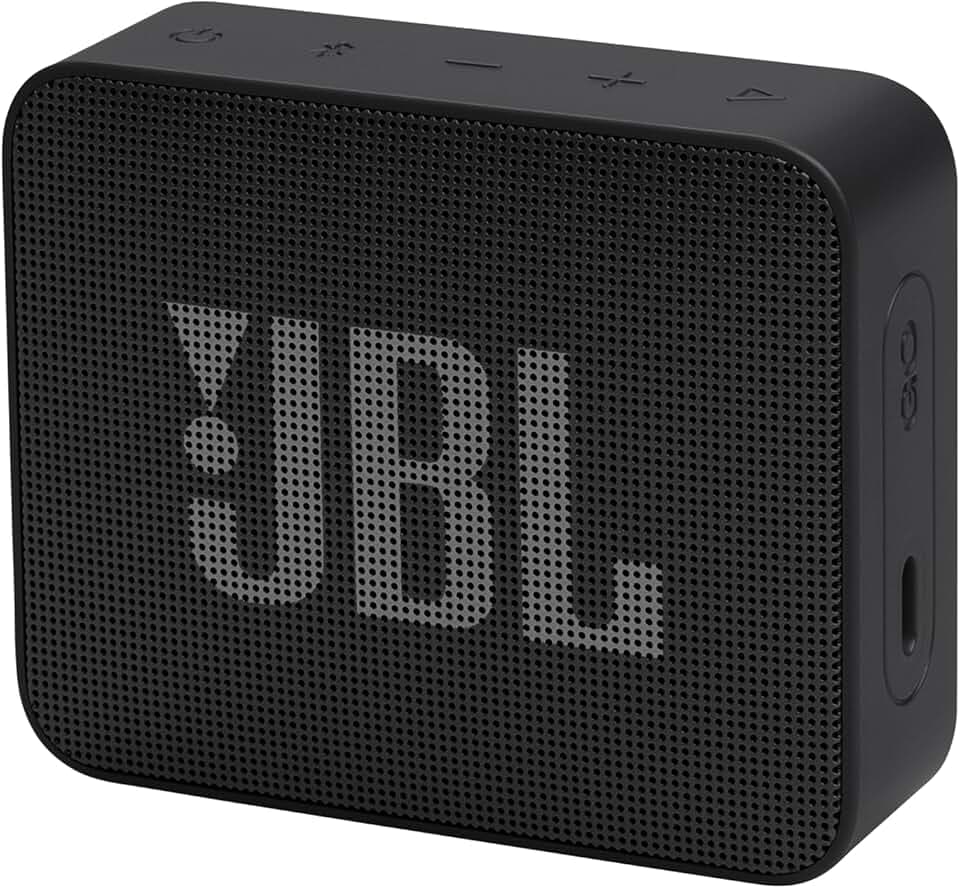 JBL GO Essential 2, Enceinte Bluetooth Portable avec Son Pro, jusqu'à 5 Heures d'autonomie, Design étanche IP67, Noir