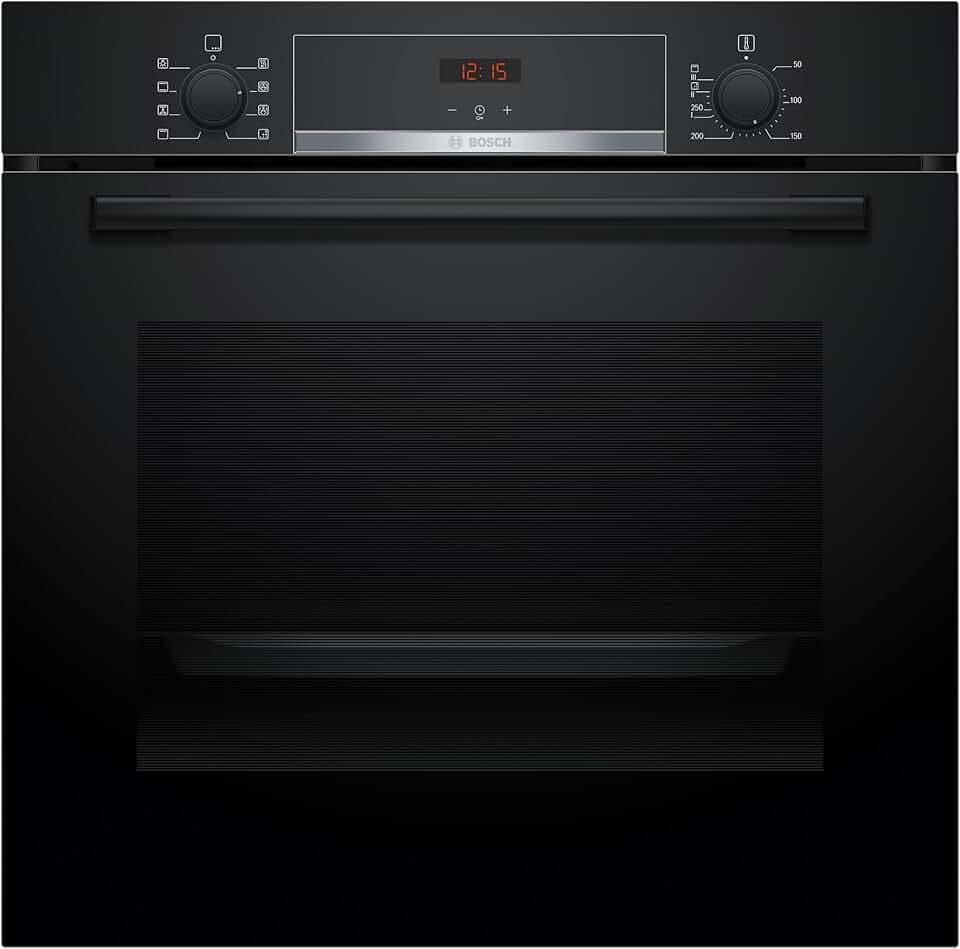 Bosch HBA553BA3F, Série 4, Four, Encastrable, Noir
