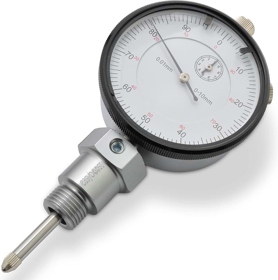Easyboost Pige de Calage Comparateur Moteur 2 Temps pour Scooter Moto AM6 Derbi Mobylette MBK 51 Booster Nitro Bw’s Vespa Trekker pour allumage PVL MVT MHR Stage6 Italkit Taille Bougie M14x1.25
