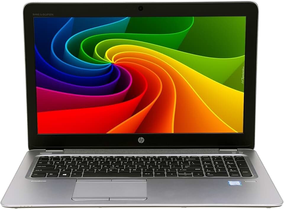 HP Business Laptop Notebook EliteBook Ultrabook 850 G3 Intel i5-6300u 8 Go 256 Go 1920 x 1080 Windows 10 (reconditionné)