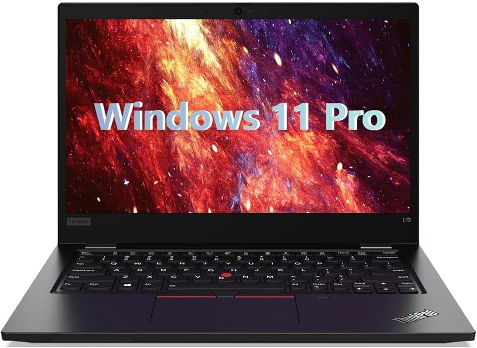 Lenovo Thinkpad L13 Gen 2 Business Laptop, 3,3", Intel Core i3-1115G4, 4 Go de RAM, SSD de 256 Go, Clavier japonais, Windows 11 Pro (reconditionné)
