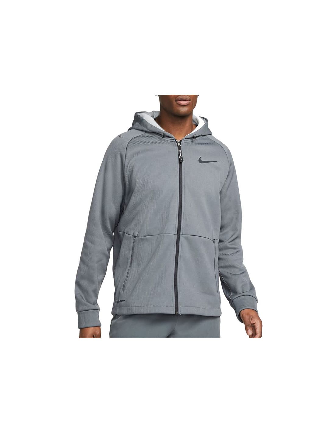 Veste fitness Nike de Pro Therma-Fit gris Homme