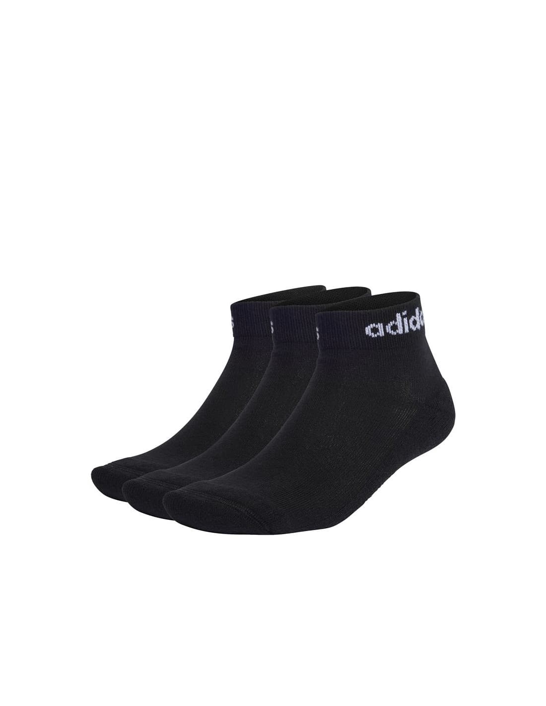 Chaussettes adidas Linear Ankle 3P Chaussettes /Blanc