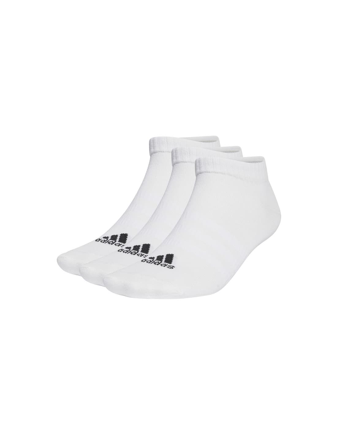 Chaussettes adidas piqui Minces et légères 3P Unisexe