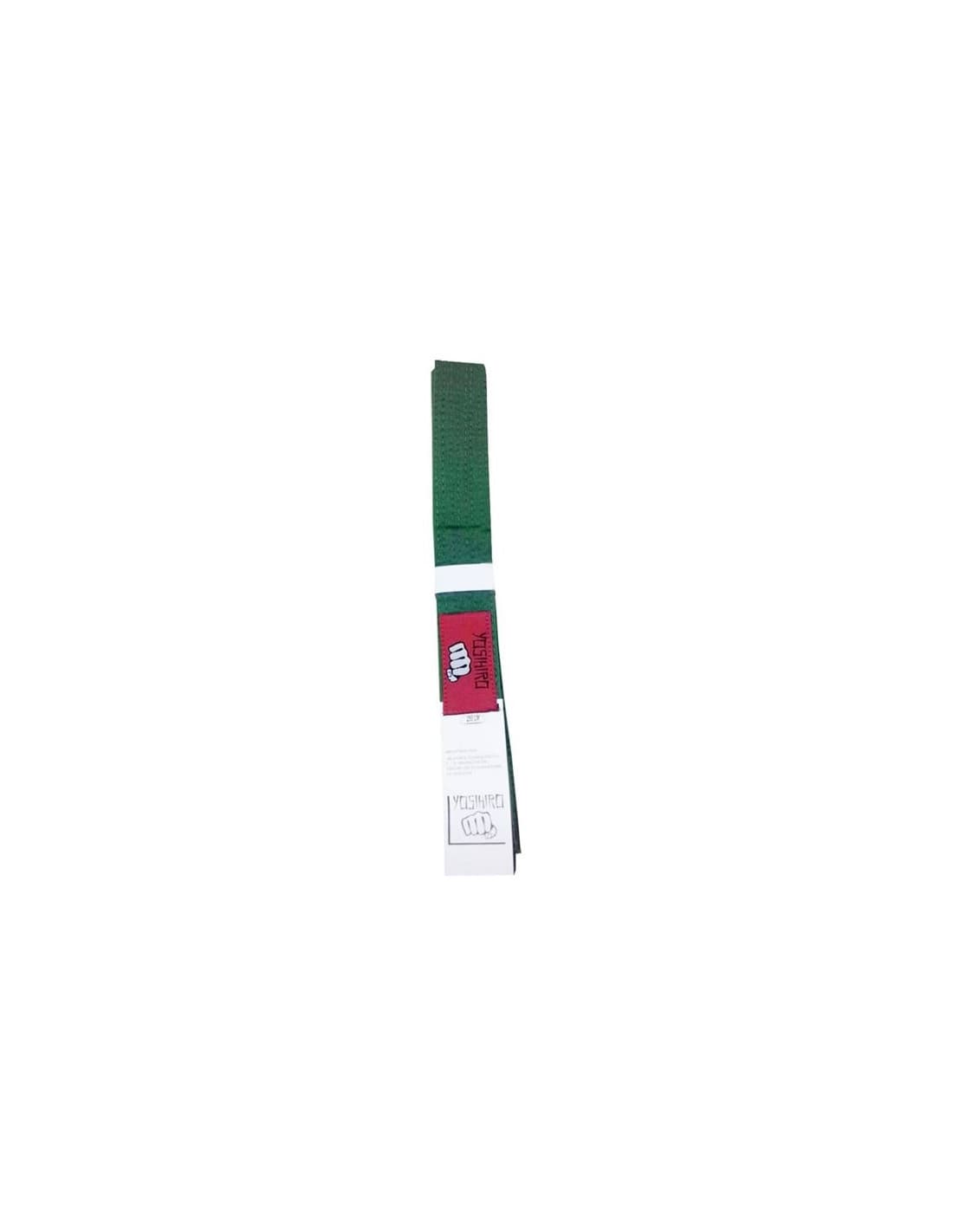 Ceinture de Karate Yosihiro Vert Adulte