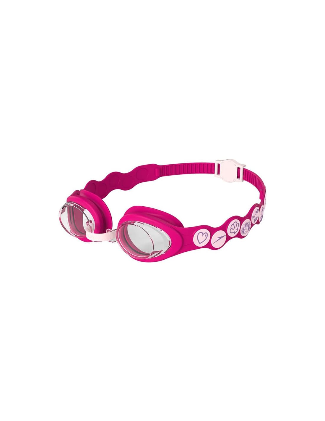 Lunettes de natation Speedo Spot Lunettes de protection pour garçons Rose
