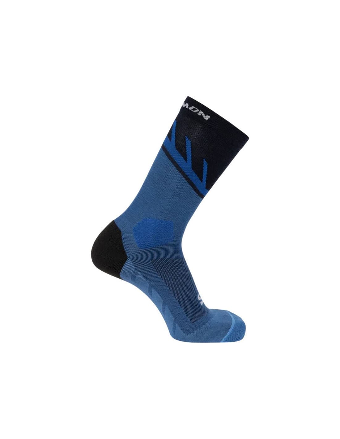 Chaussettes de Running Salomon Speedcross Ankle-Bleu Français-Carbone-Ibiz
