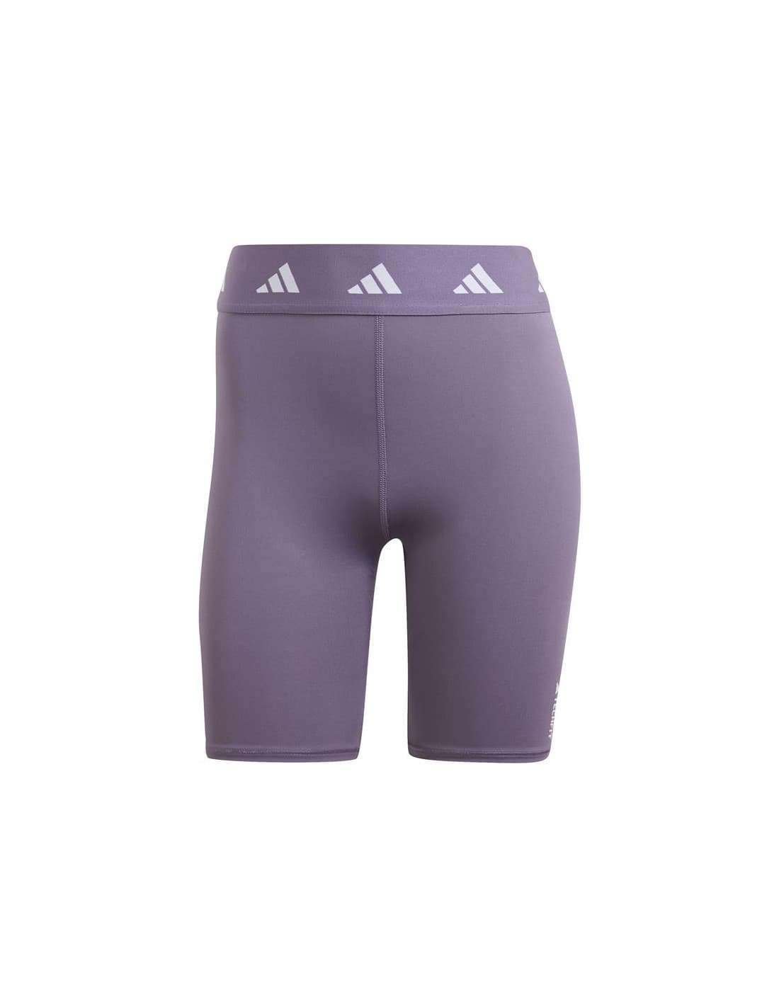Leggings by Fitness adidas Essentials Techfit Bike Sho Femme Purple