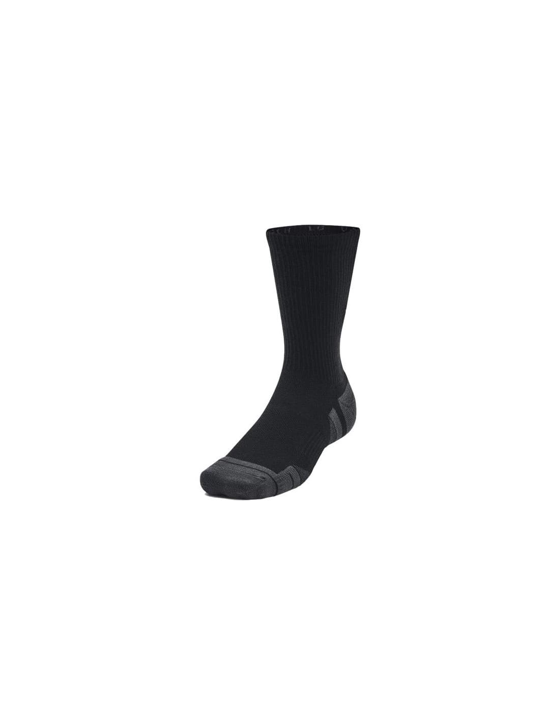 Chaussettes de Fitness Under Armour Performance Tech 3Pk Crew Noir