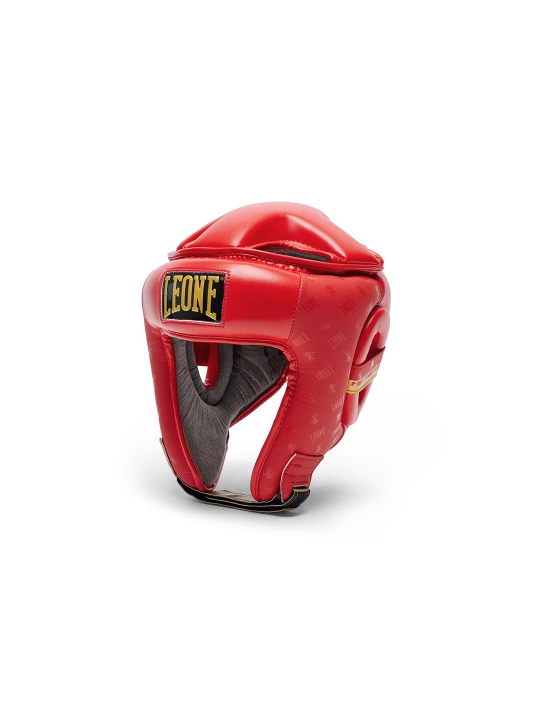 Casque de Boxes Leone Protecteur Ouvert Dna Rouge