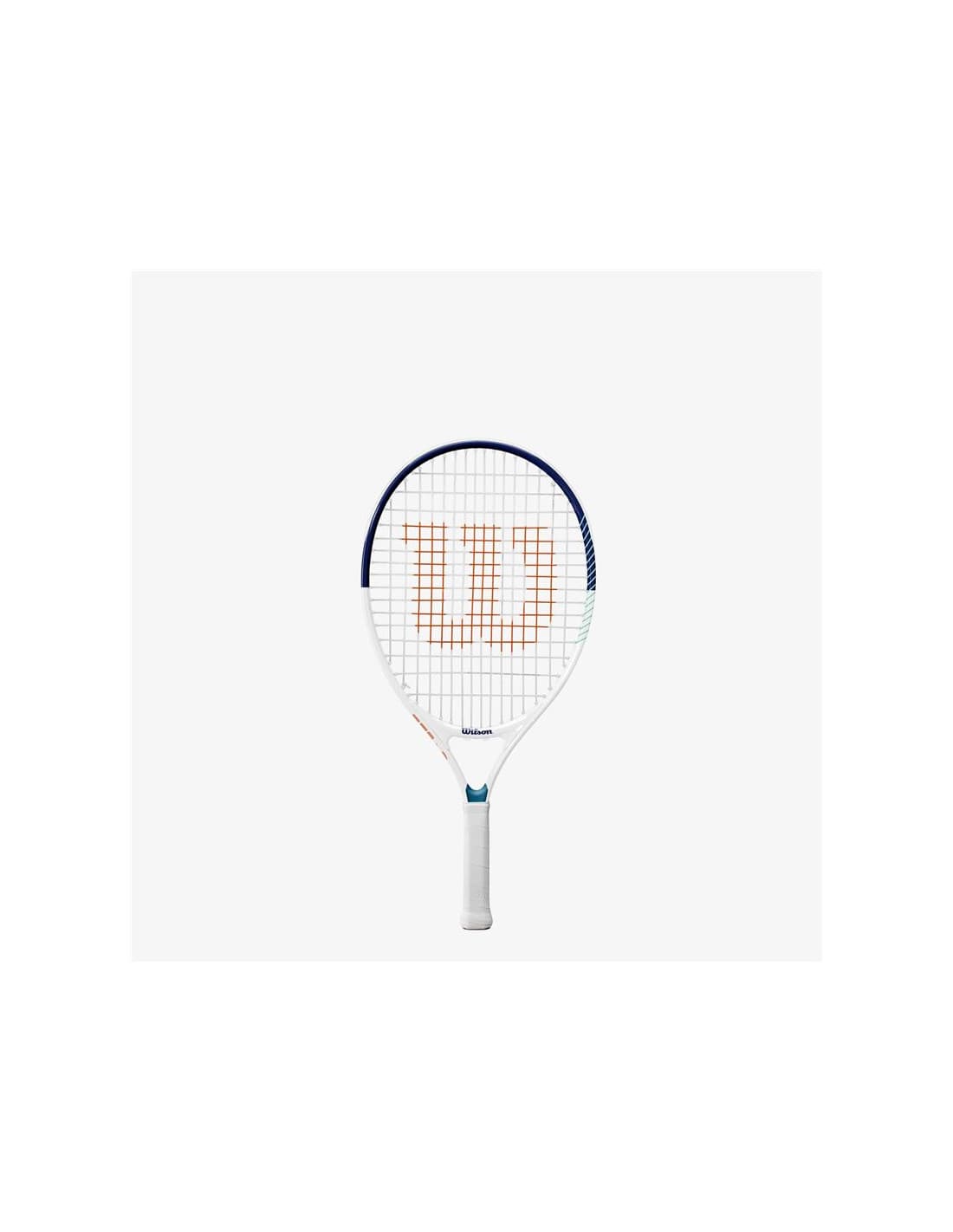 Raquette Tennis Wilson Enfant by Roland Garros Elite Blanc/Marine/