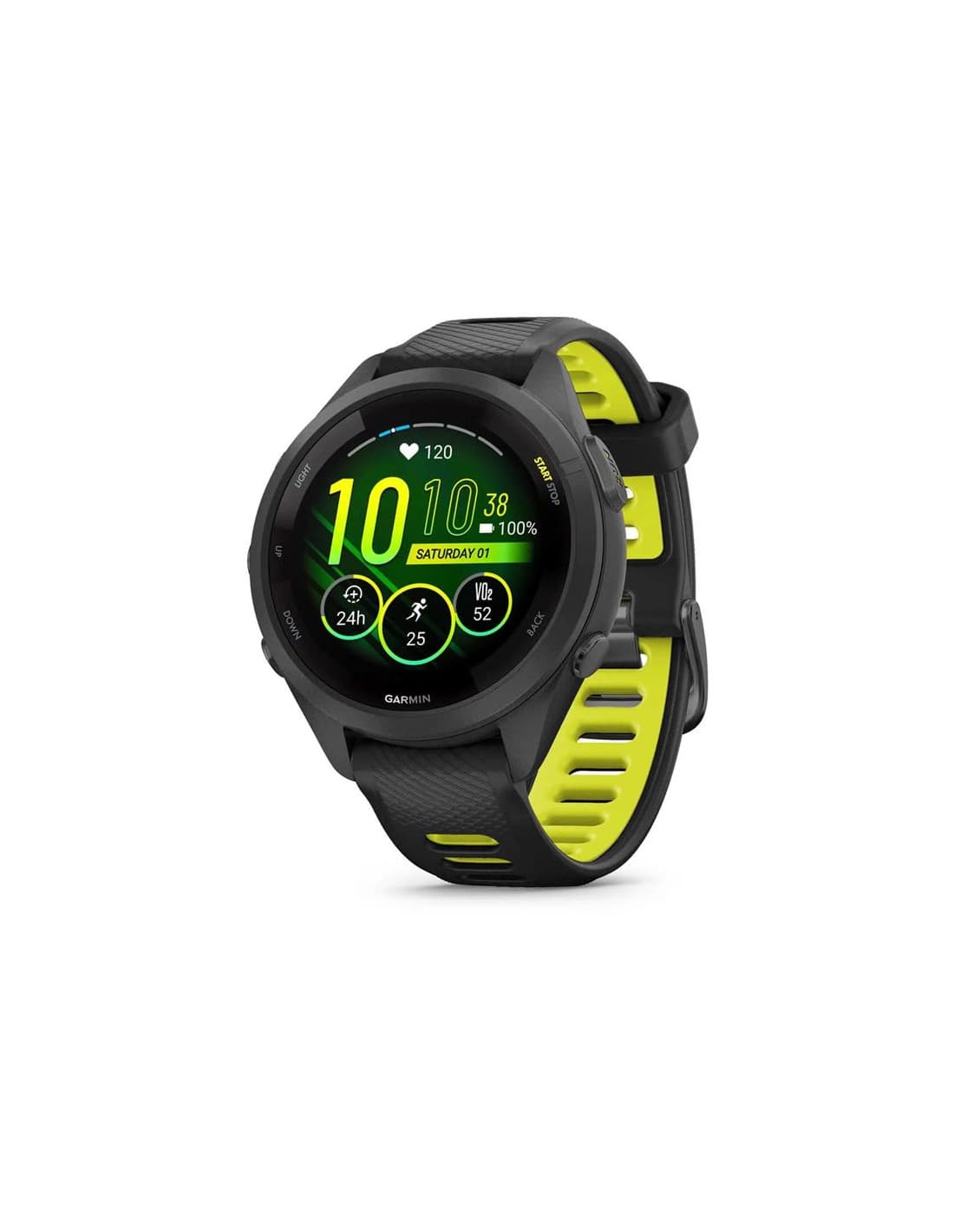 Montre Garmin Forerunner 265S Noir/Jaune