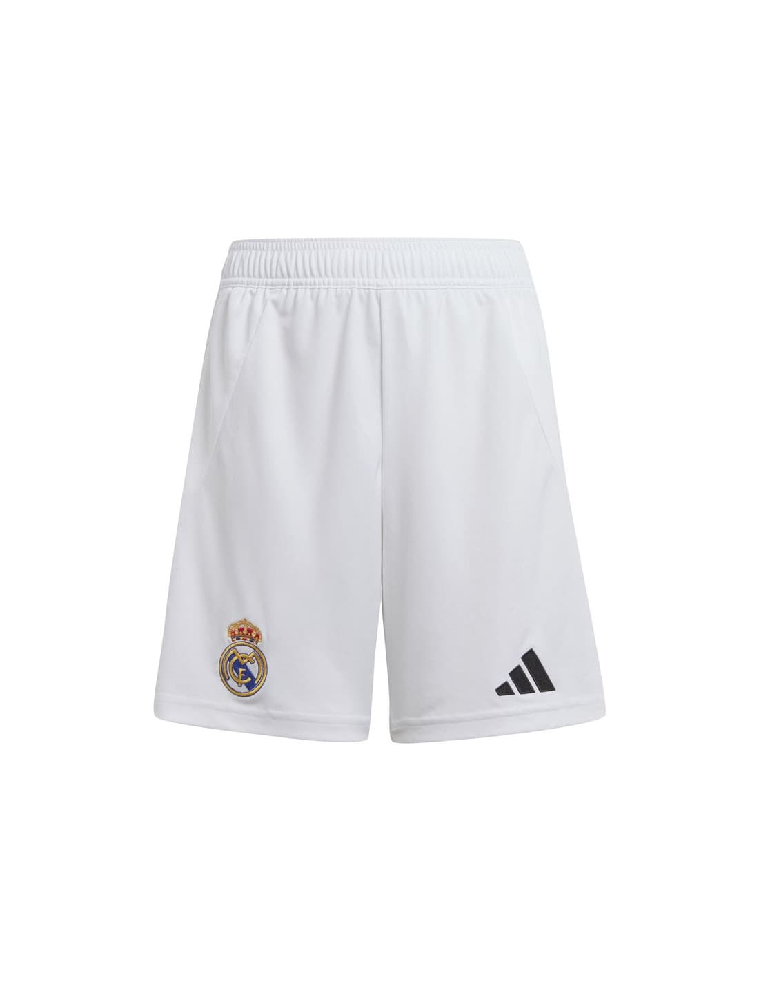Pantalon de Football adidas Real Madrid 24/25 Home Short Enfant Blanc