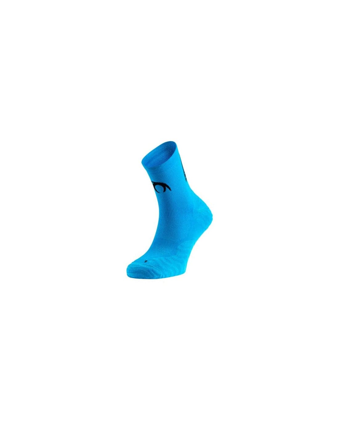 Chaussettes de Lurbel Pista Four Turquoise/Noir