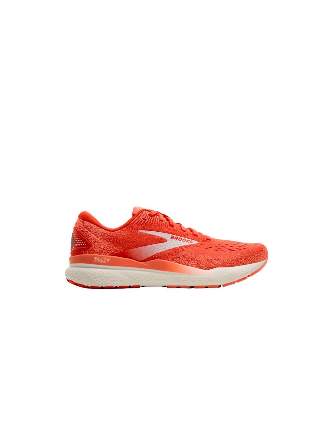 Chaussures de Running Brooks Ghost 16 Femme Corail/Fleur du désert/Noix de coco