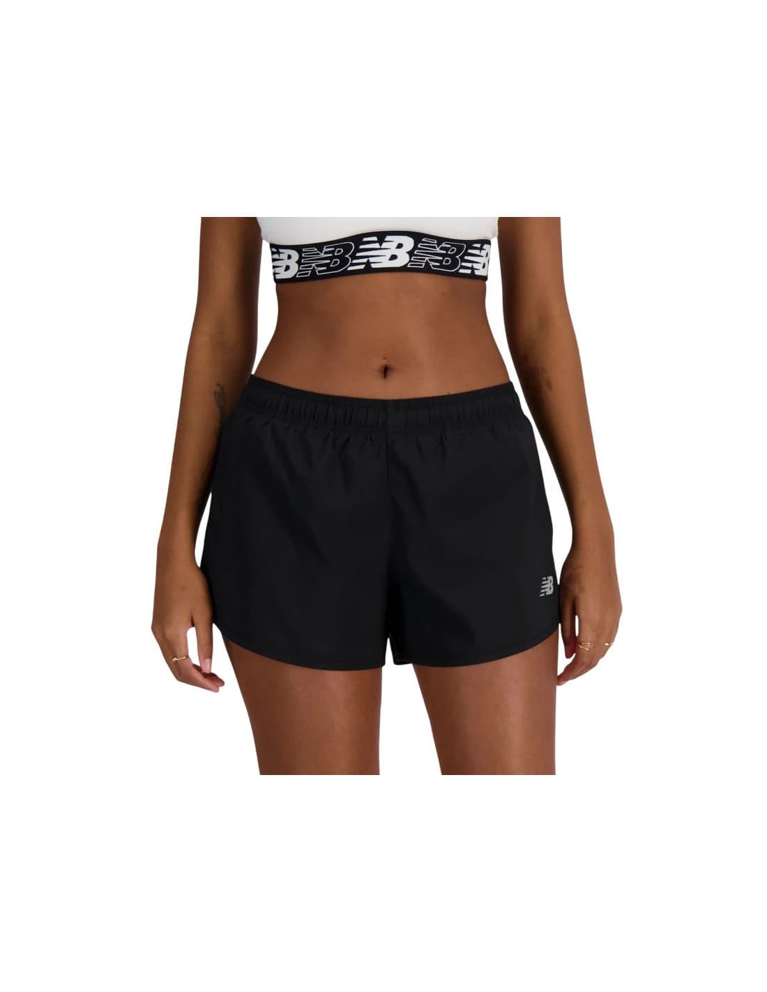Pantalon New Balance Femme Sport Essentials 3 Noir