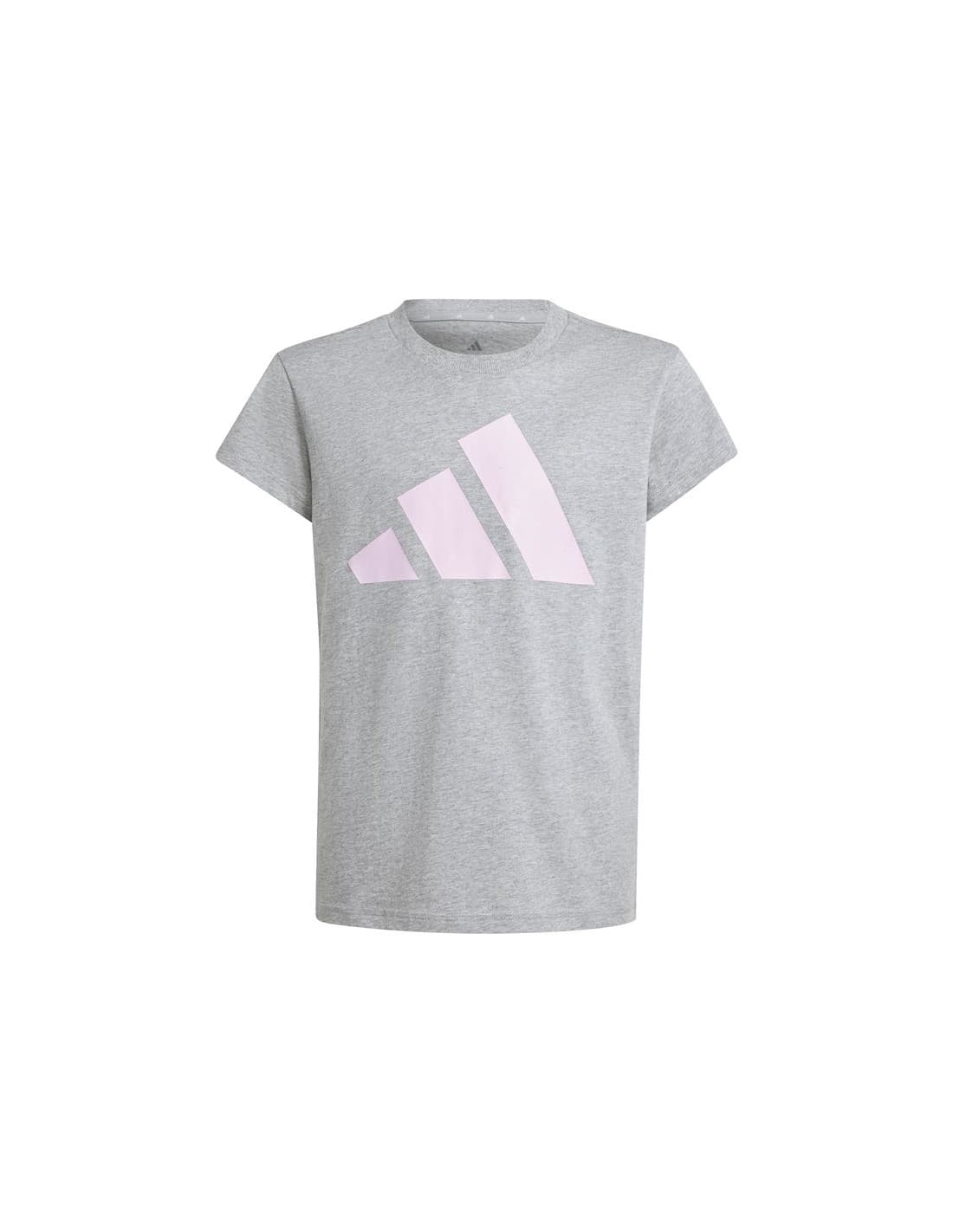 T-shirt adidas Fille Jogger Big Logo Gris/Rose