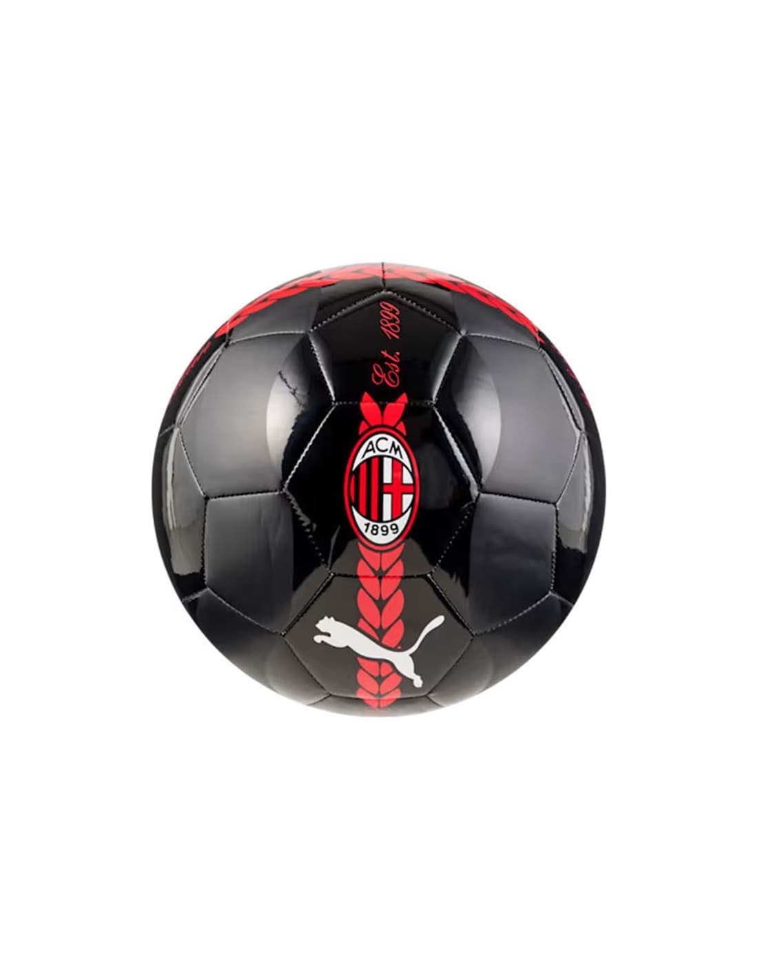 Balle de Football Puma AC Milan Ballon de Pré-match Noir