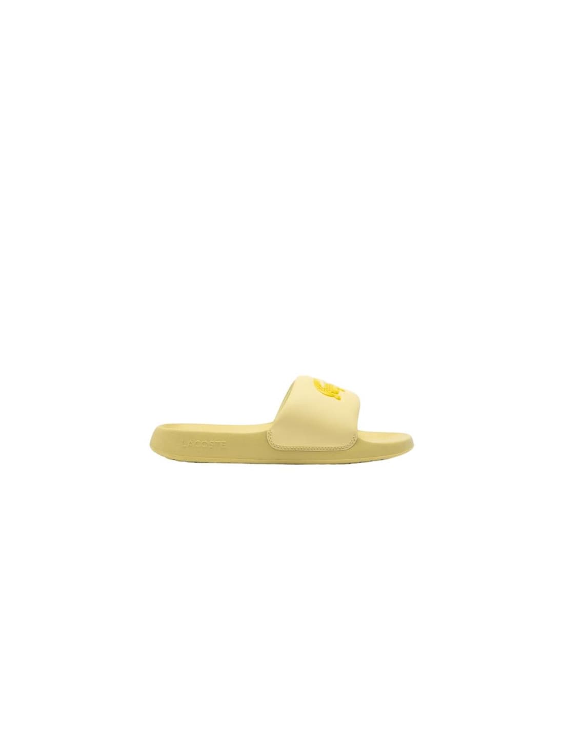 Tongs Lacoste Femme Serve Slide 1.0 125 1 Cfa Jaune