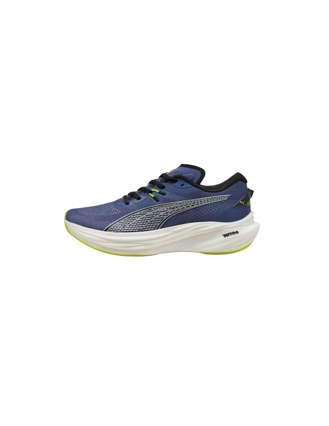 Chaussures de Running Puma Deviate Nitro 3 Homme Bleu Crystal/Blanc