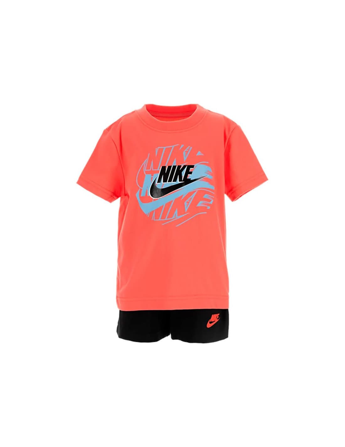 Pantalons Nike Nsw On The Move Jrsy Set Enfant Noir