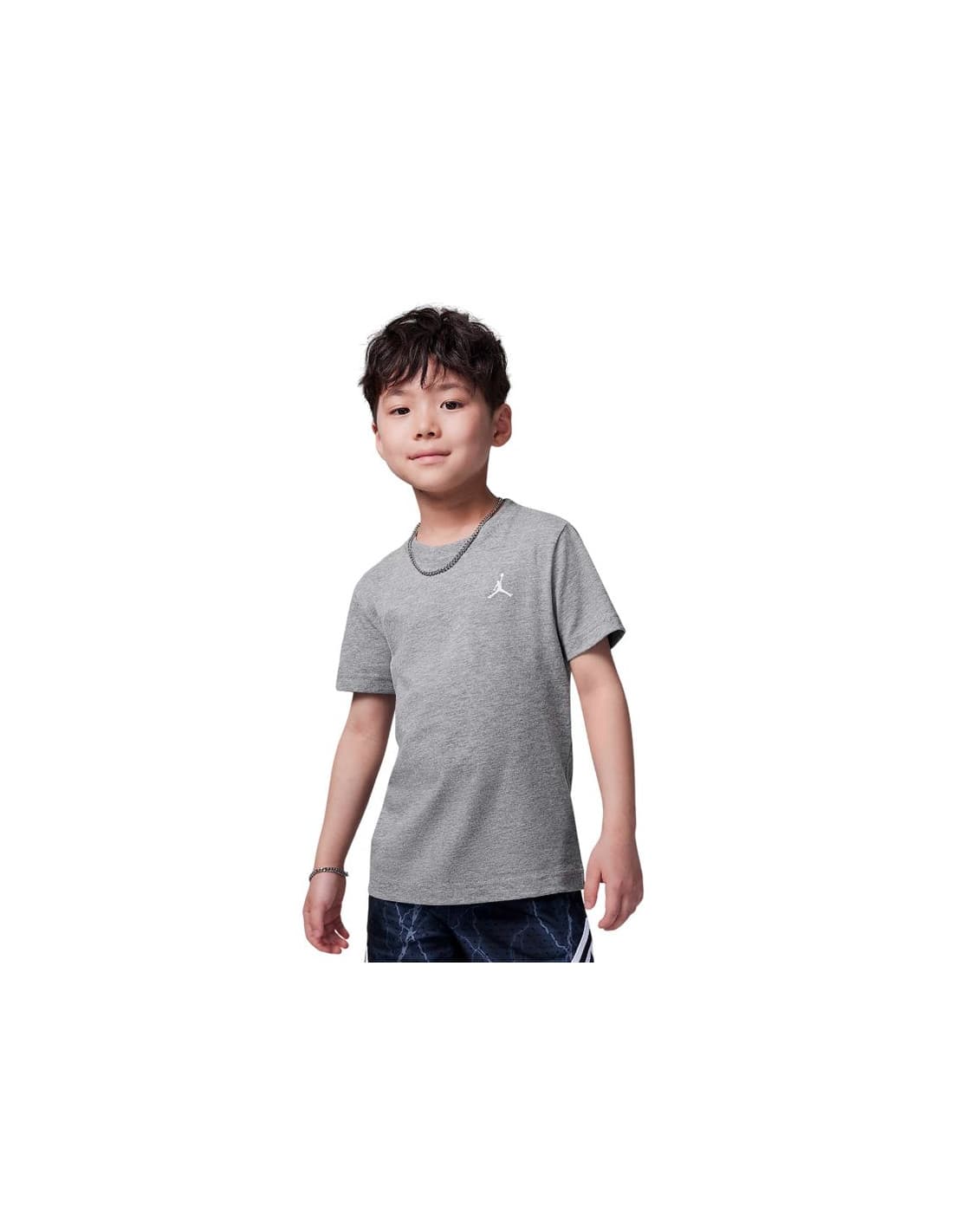 T-shirt Jordan Jdb Jumpman Air Emb Enfant Carbon