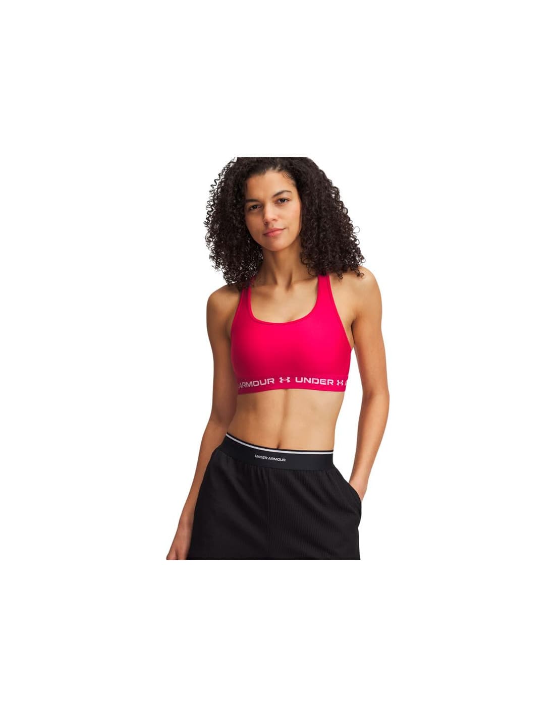 Brassiere de sport de Fitness Under Armour Crossback Mid Femme Violet