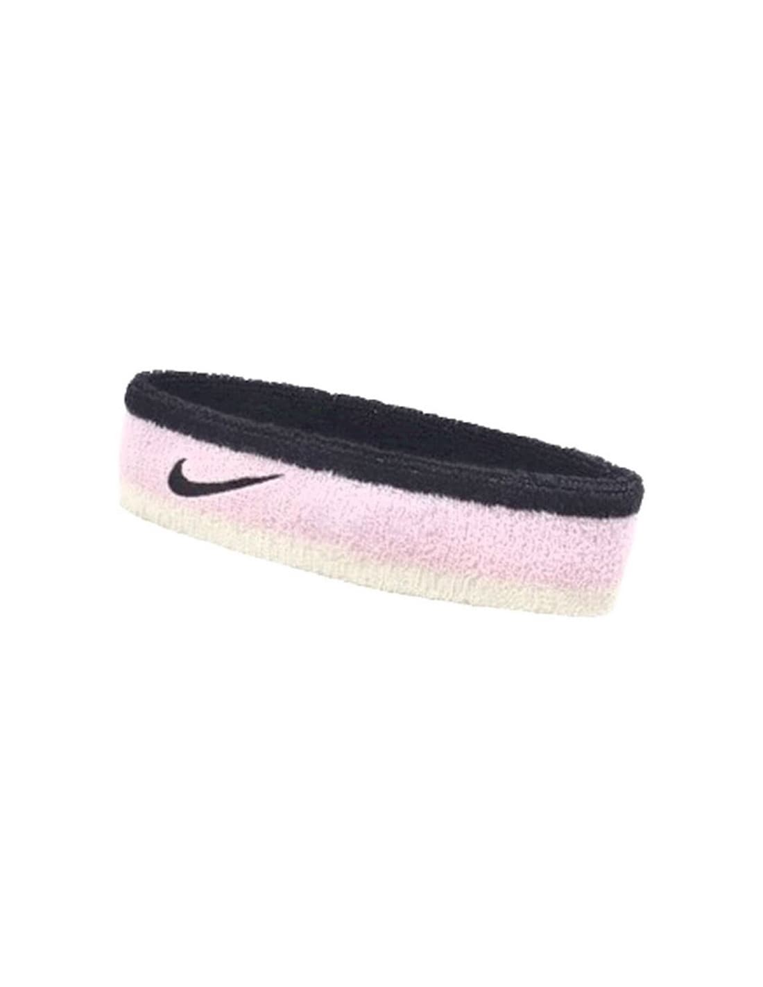 Bandeau pour les cheveux de Fitness Nike Swoosh Headband Rose Blanc