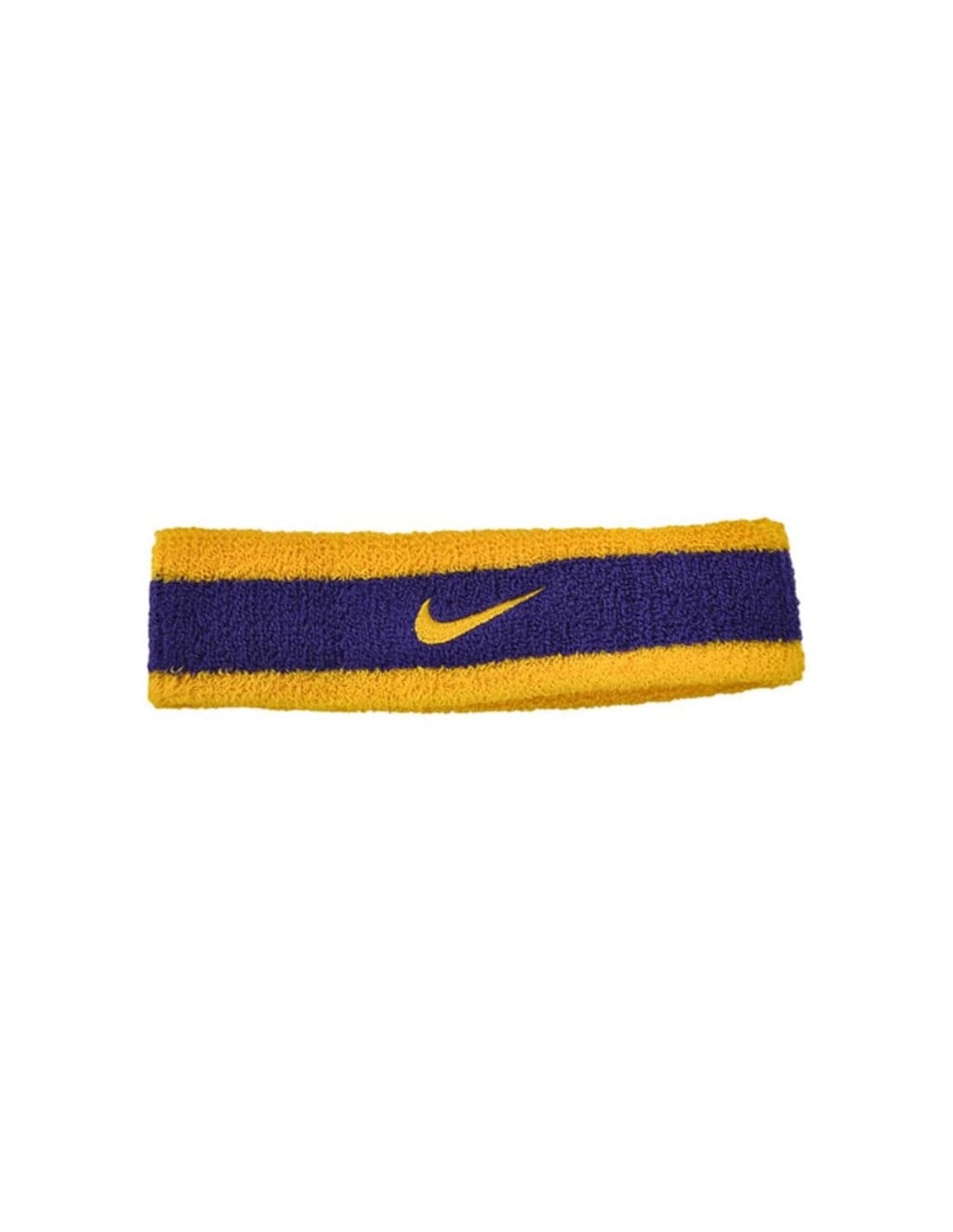 Bandeau pour les cheveux de Fitness Nike Swoosh Headband Or Violet
