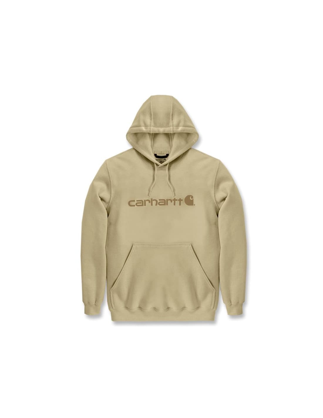 Sweat Carhartt Outdoor Signature Logo Homme Beige
