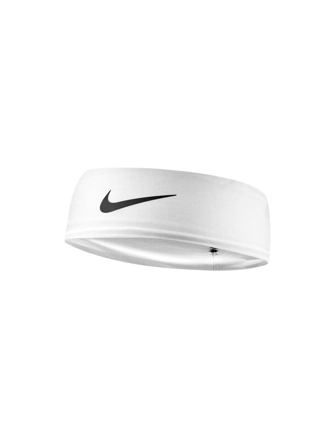 Bandeau pour les cheveux de Fitness Nike Dri-Fit Fury Classic Headband Blanc Noir