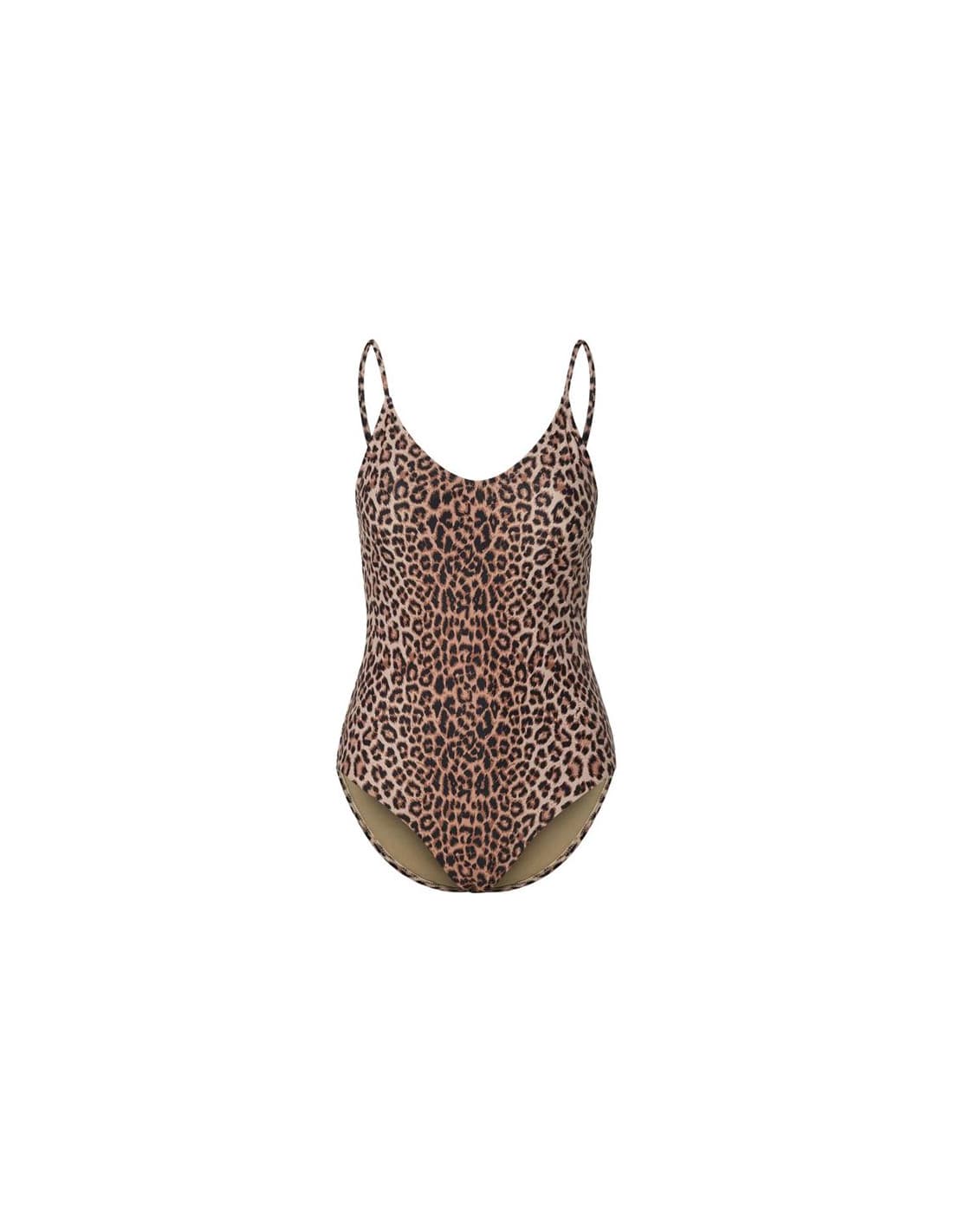 Maillot de bain Pieces Pcbaomi Maillot de bain Bc Femme Noir/Leo