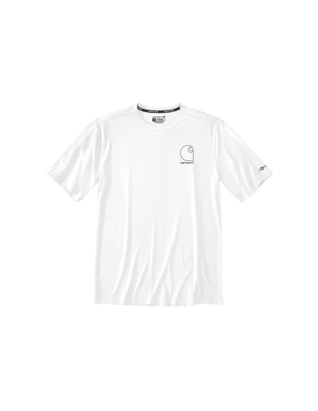 T-shirt Carhartt Outdoor Love Of Labor S/S Homme Blanc