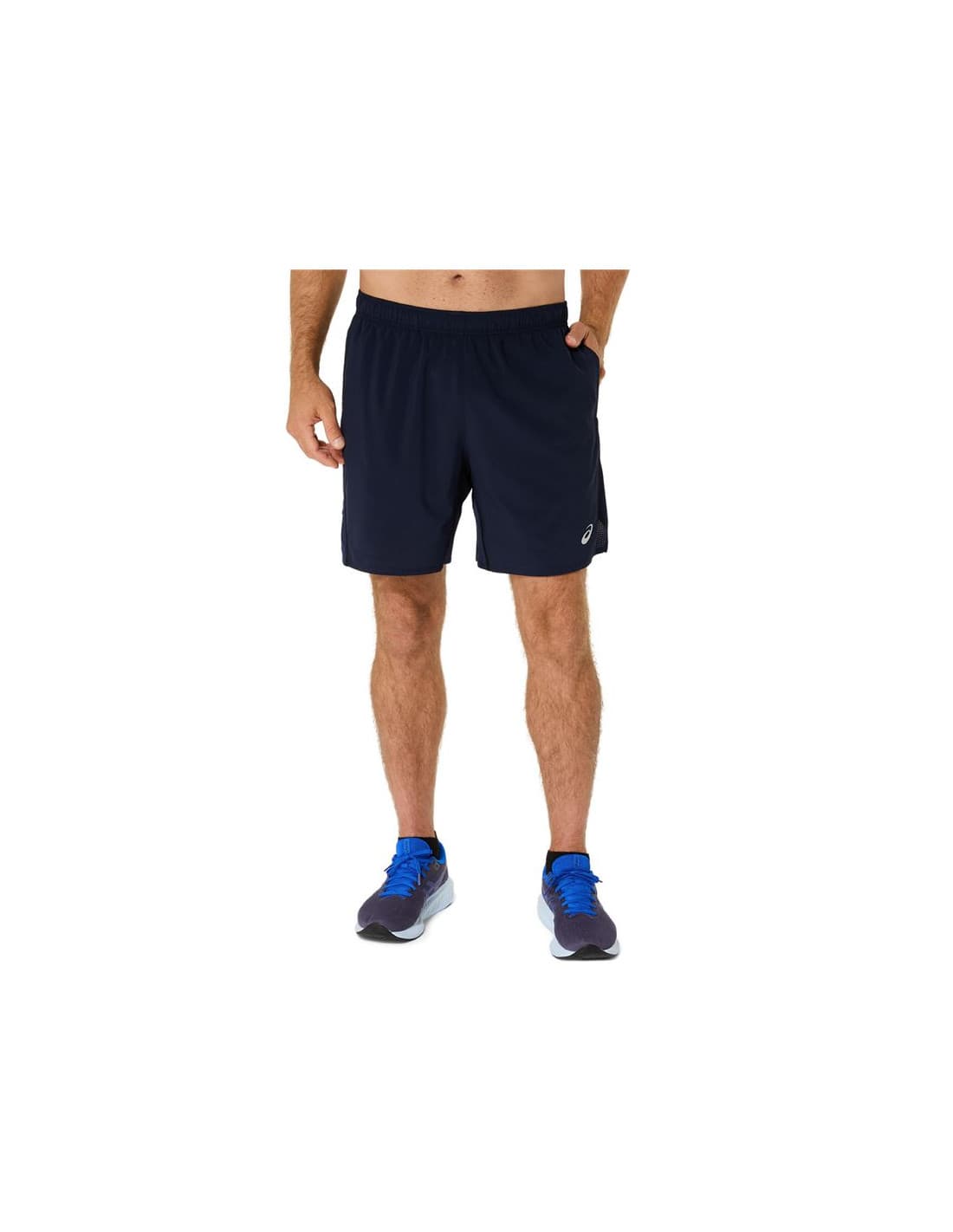 Pantalons Court de Running ASICS Core 7In Short Homme Bleu Marine