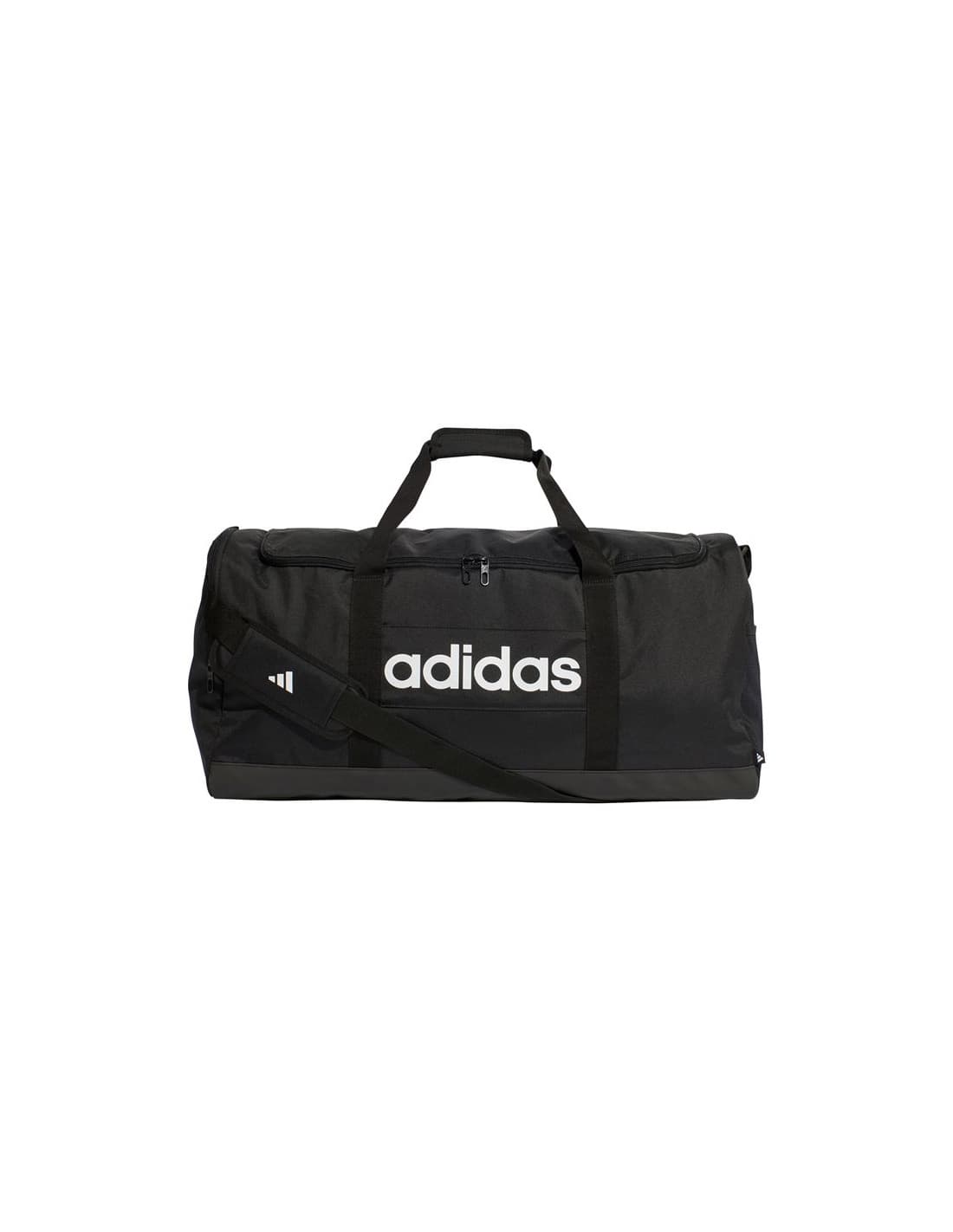 Sac de sport de voyage adidas Linear L Noir/Noir/Blanc