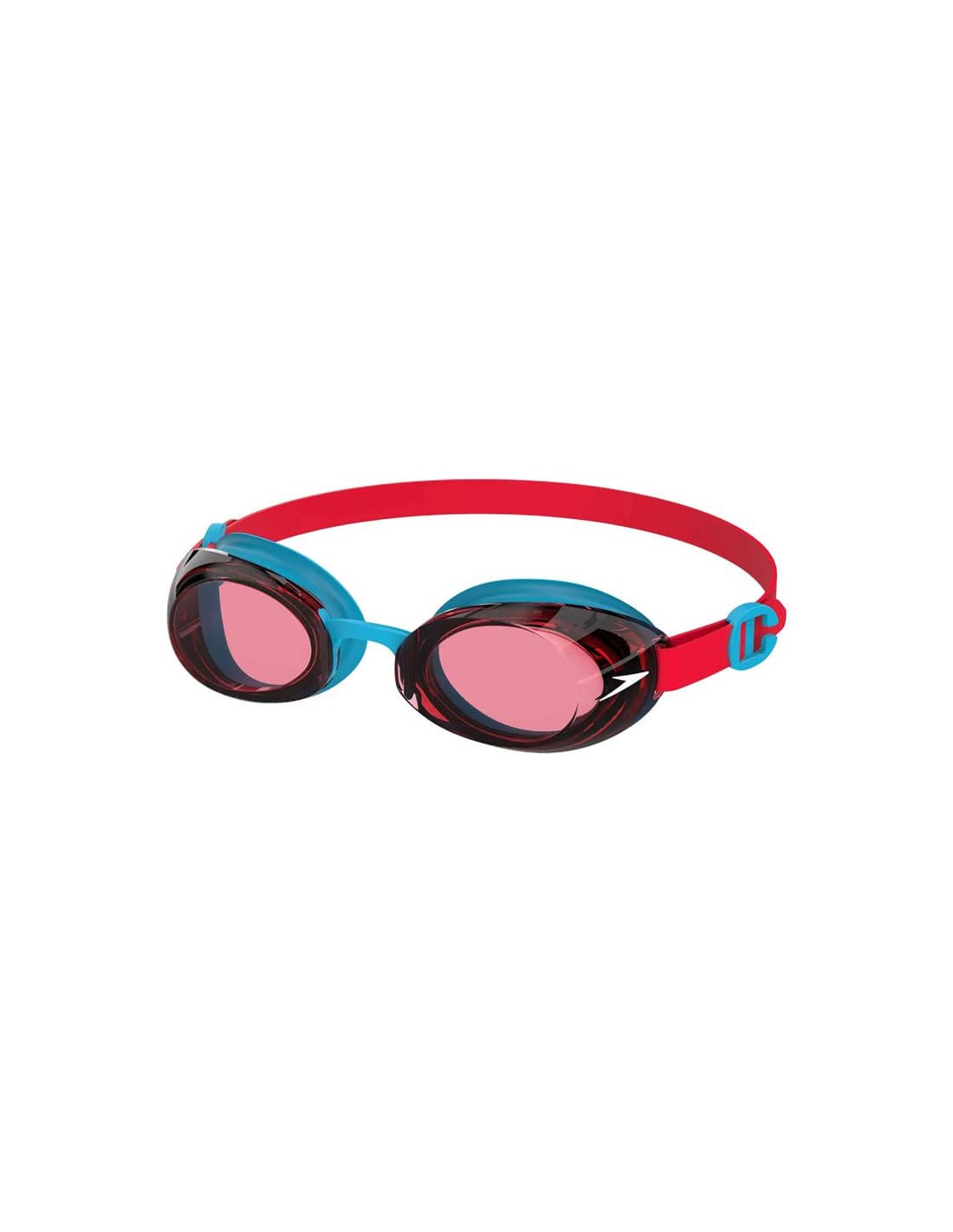 Lunettes de natation Speedo Jet 2.0 Enfant Turquoise/Rouge