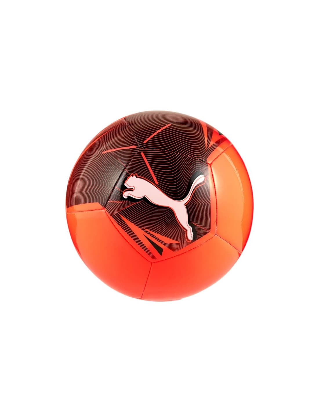 Ballons Football rouges phosphorescents Puma Big Cat