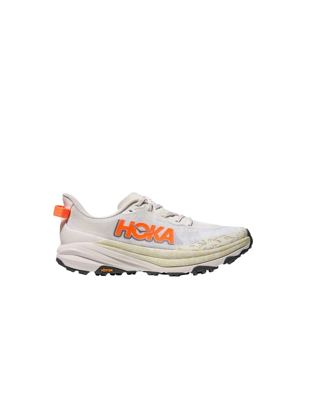 Chaussures de Trail Hoka Speedgoat 6 Homme Blanc/Orange