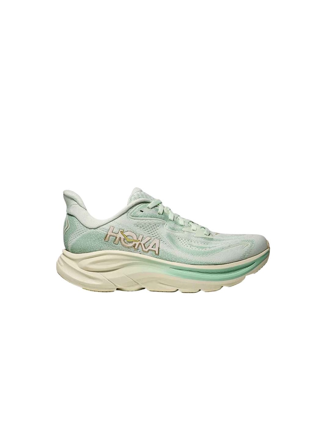 Chaussures de Running Hoka Clifton 10 Femme Vert
