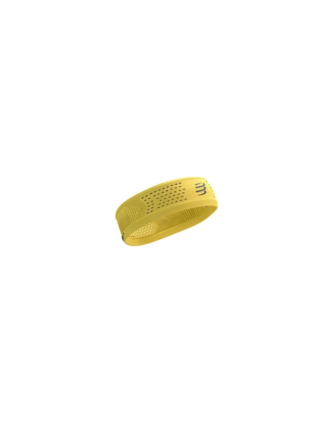 Bandeau pour les cheveux Compressport Thin Headband On/Off Homme Jaune