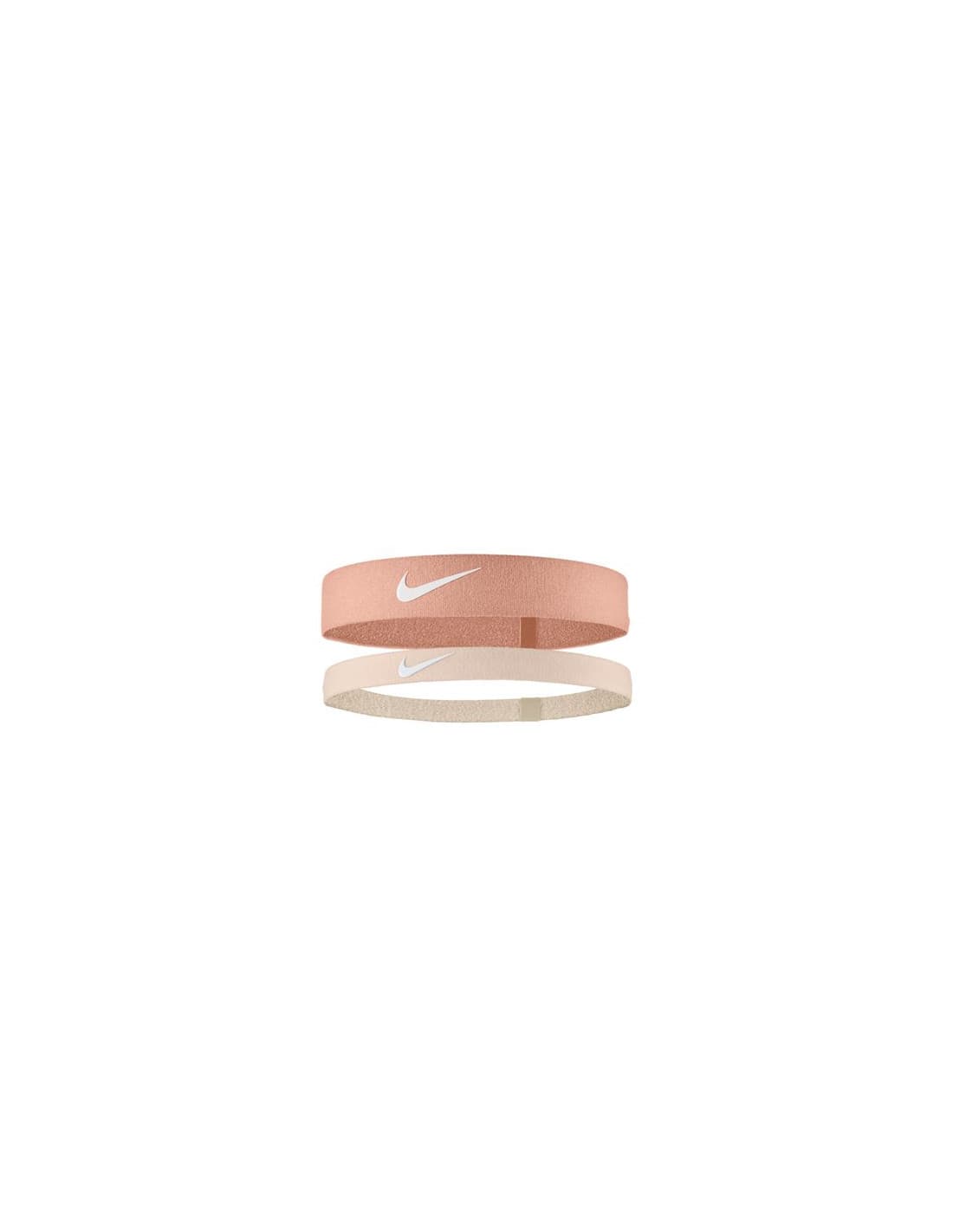 Bandeau pour les cheveux Nike Bandeau Flex 2Pk Beige
