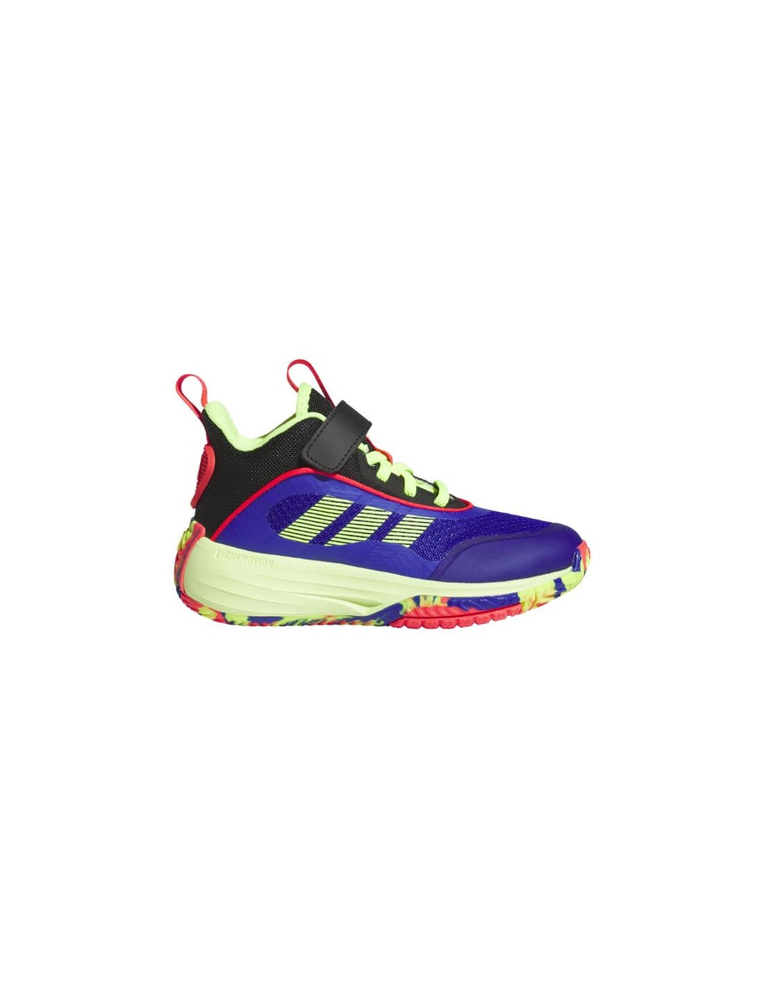 Chaussures de Basket-ball adidas Ownthegame 3.0 Enfant Bleu