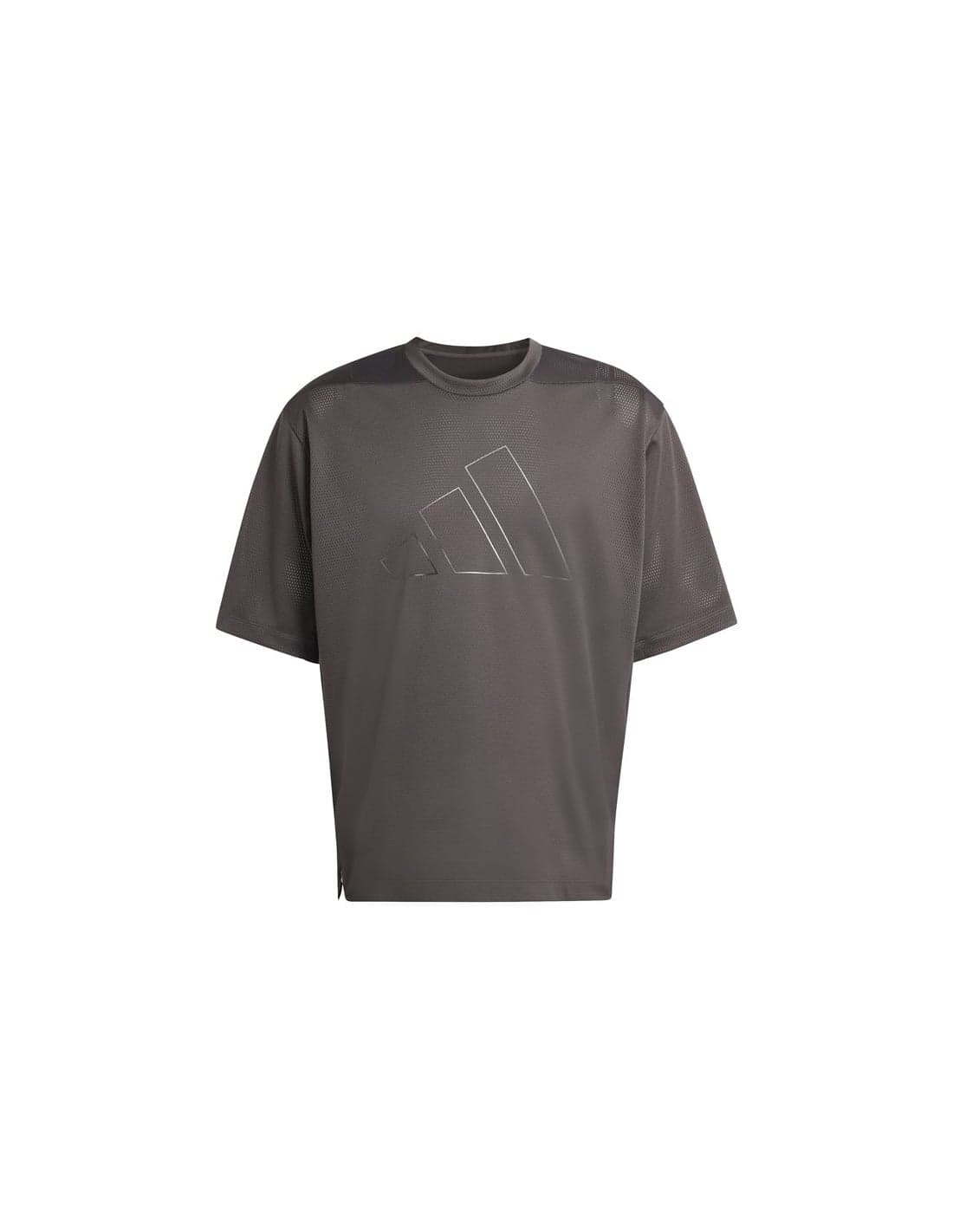 T-shirt de Fitness adidas Po Es Mesh Homme Charbon