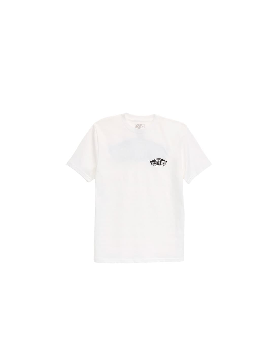 T-shirt Vans Double Standard Ss Blanc Enfant