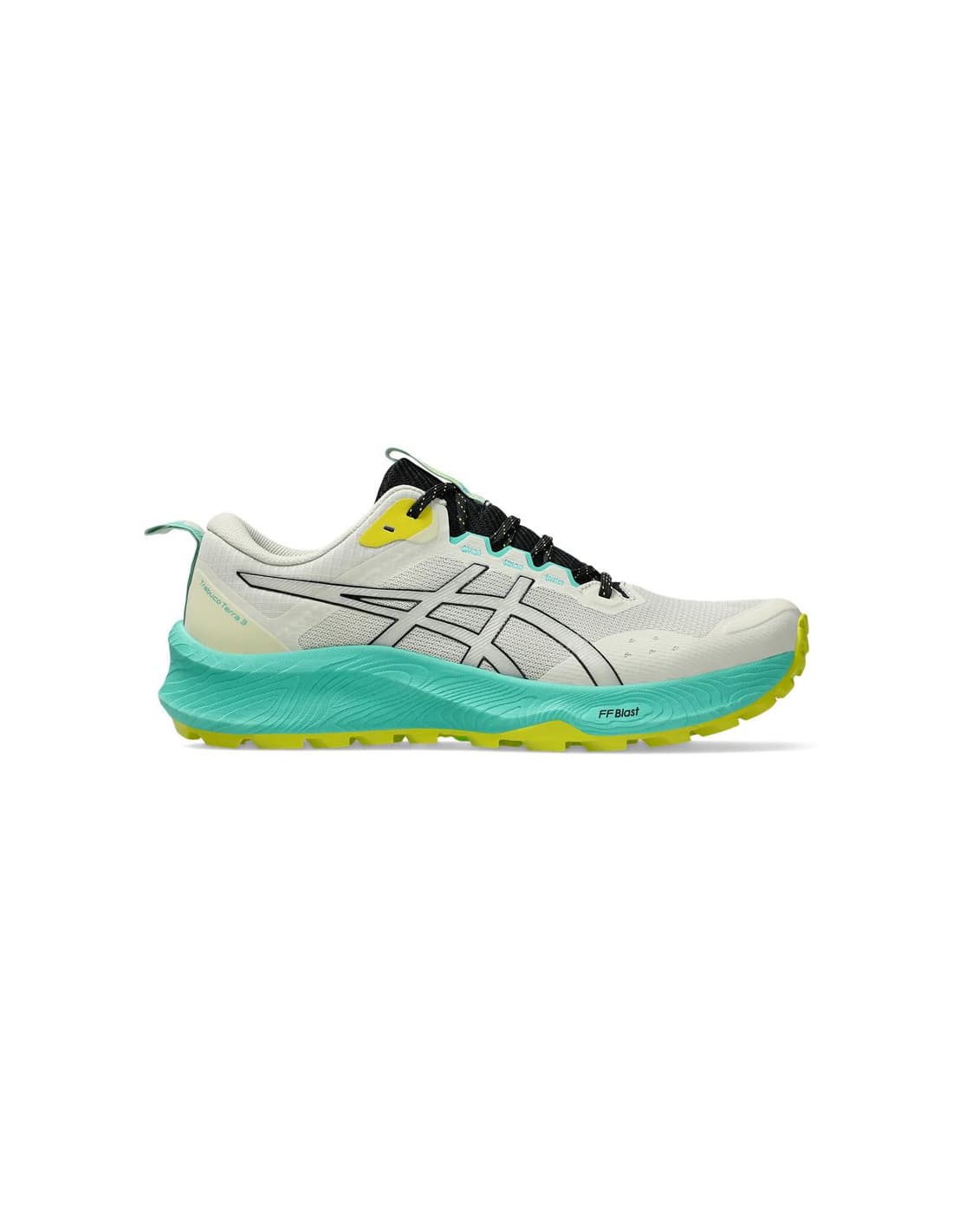Chaussures de Trail ASICS Trabuco Terra 3 Homme Light Dust/Noir