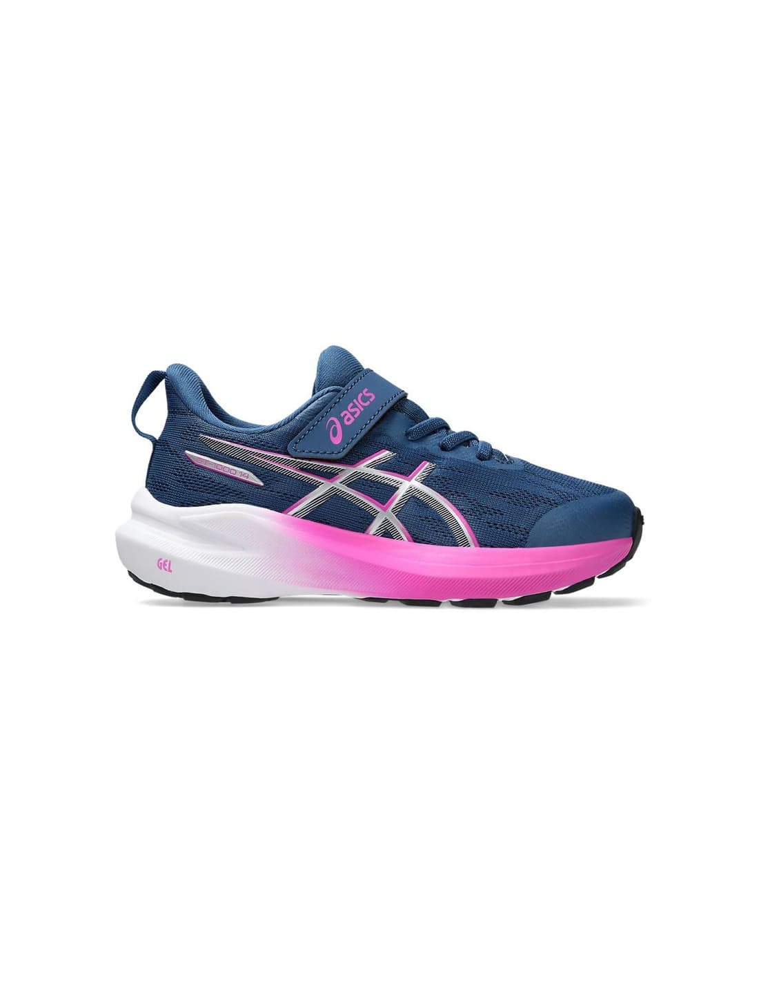 Chaussures de Running ASICS GT-1000 14 Ps Enfant Bleu/Sakura Numérique