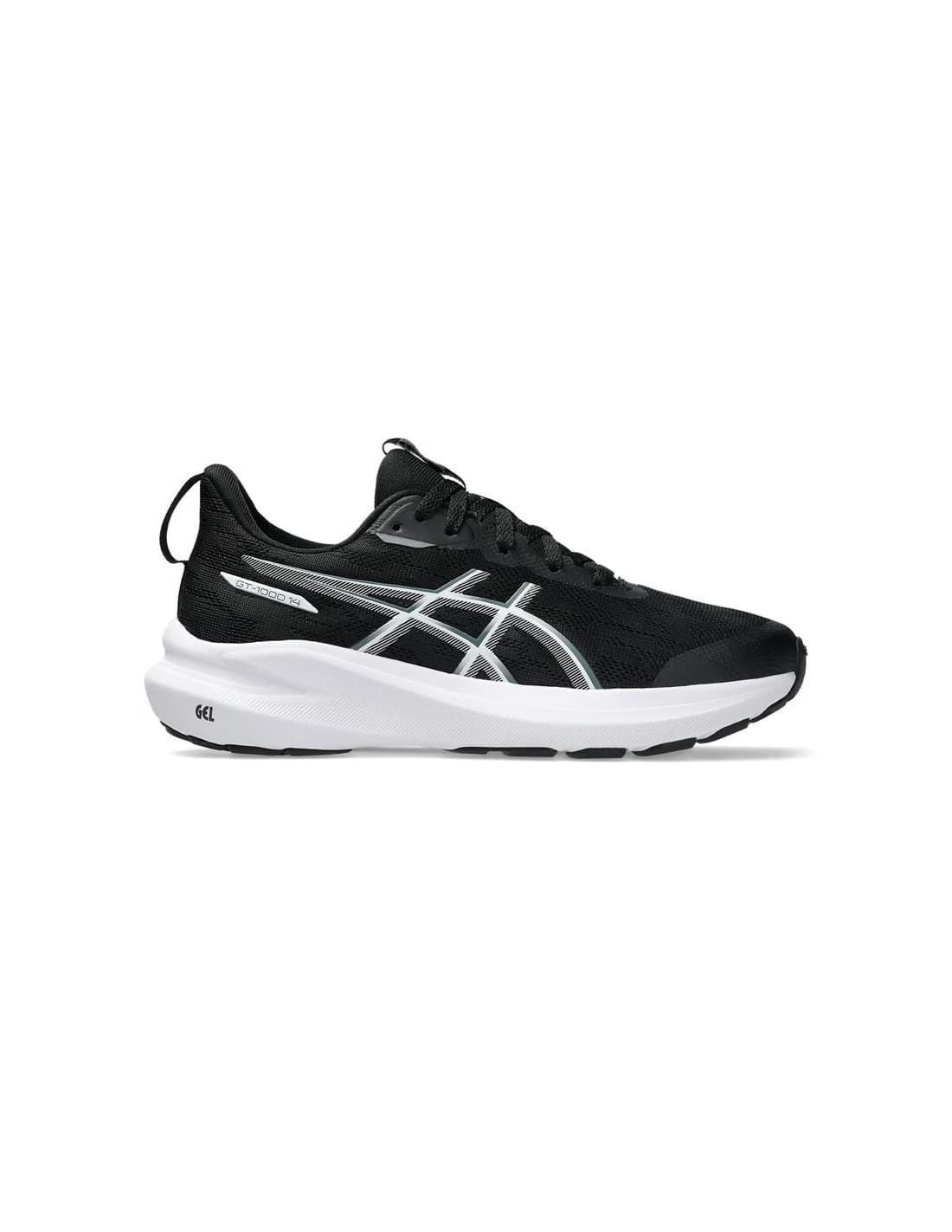 Chaussures de Running ASICS GT-1000 14 Gs Enfant Noir/Gris