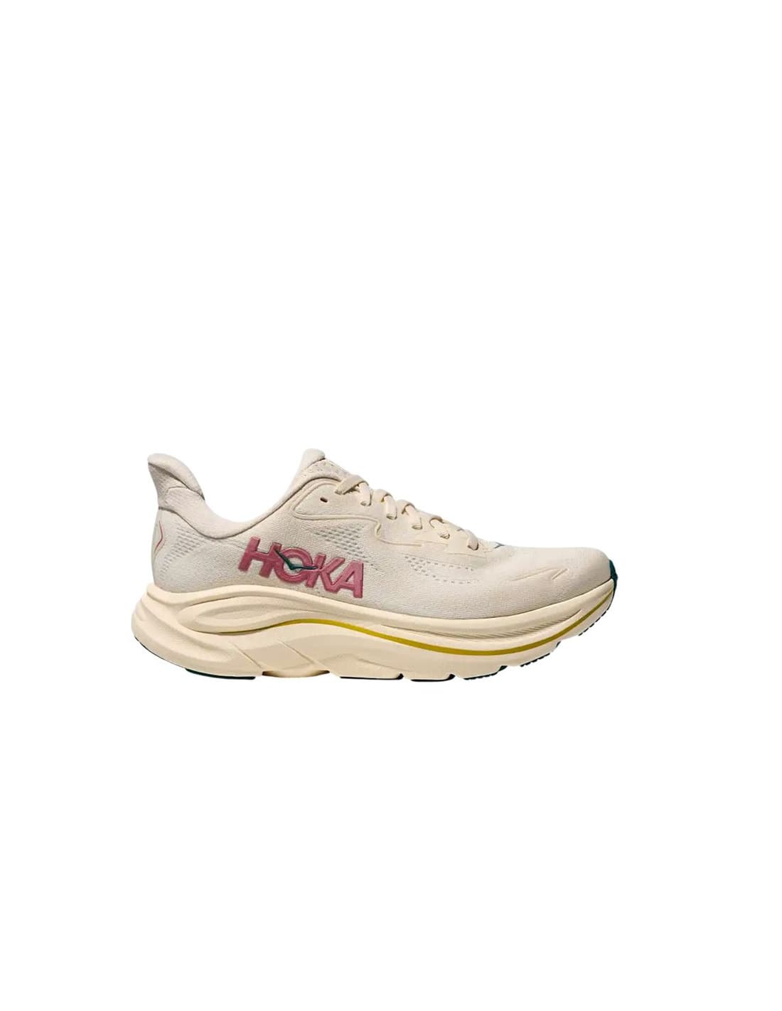 Chaussures de Running Hoka Clifton 10 Femme Bouleau /Albâtre
